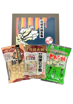 川崎大師名物3点セット