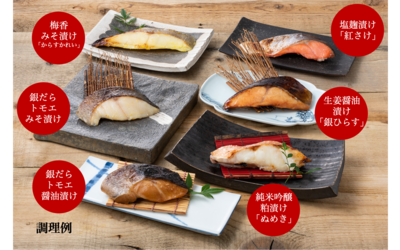 漬け魚バラエティセット6種各1枚【海の彩り】（加熱用）