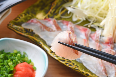 【特販】しゃぶしゃぶ用真鯛スライス 150g