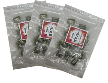 よだれ飴（抹茶・ブルーベリー・ゆず）