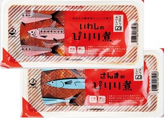 「ふくや」おさかなのぴりり煮セット（いわし・さんま）