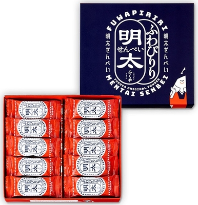 「ふくや」明太せんべい　ふわぴりり