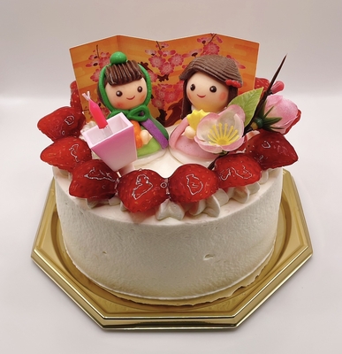 ひなまつり苺生クリーム