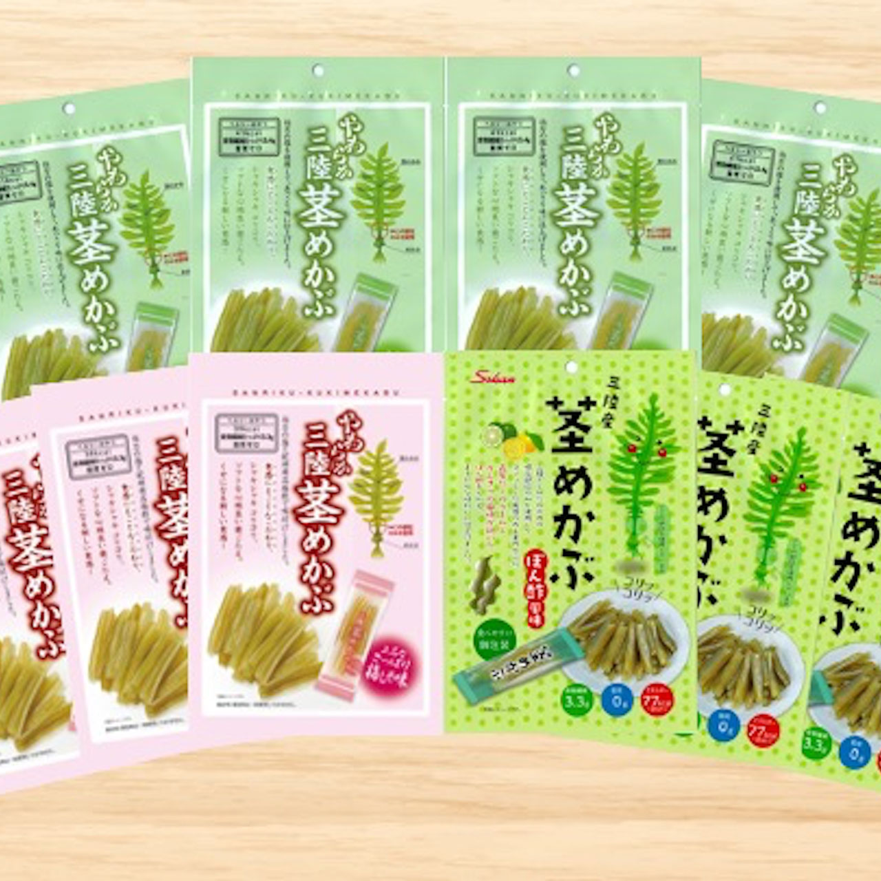 壮関の三陸産茎めかぶセット 大槌孫八郎商店