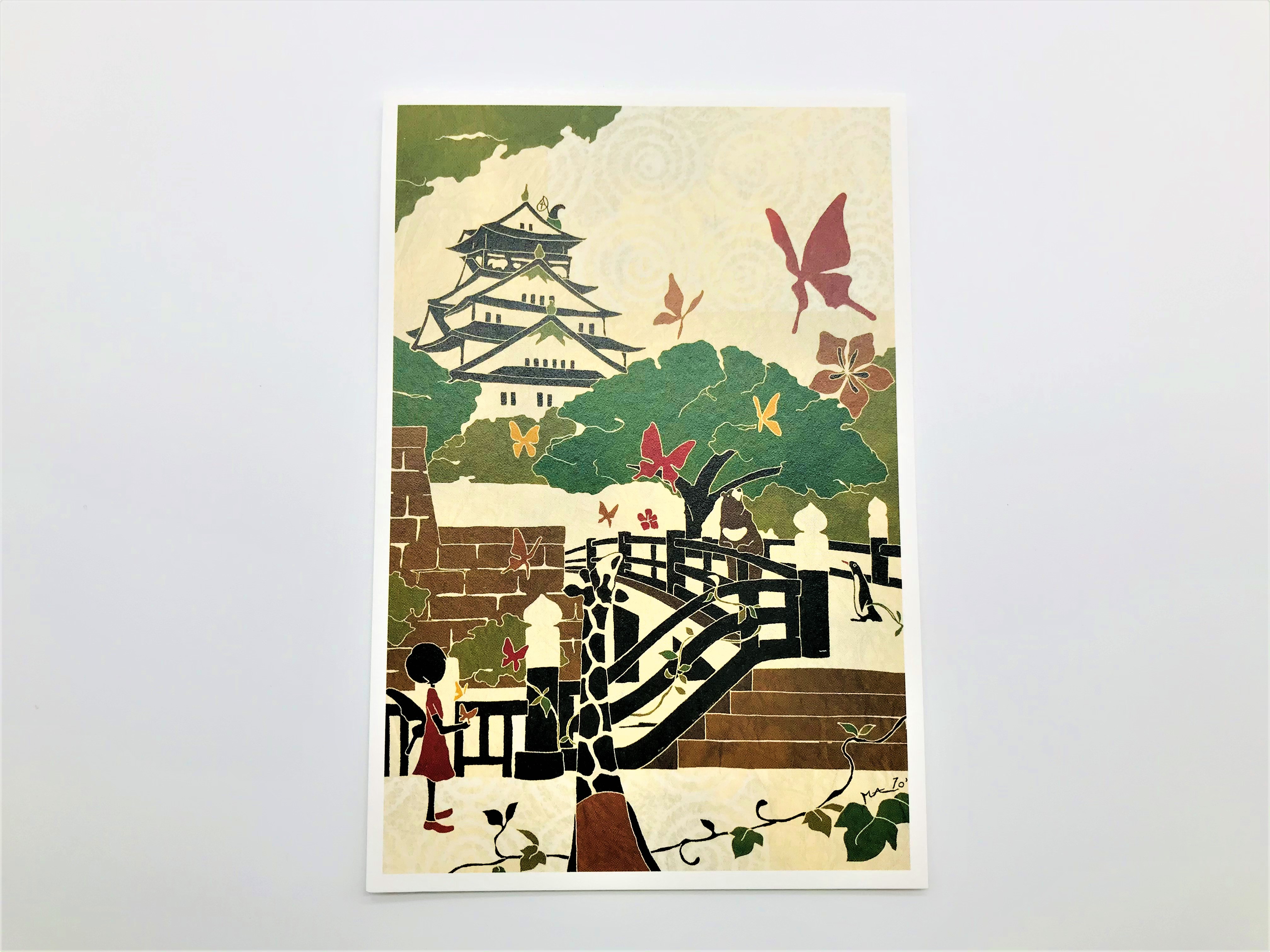 イラストポストカード