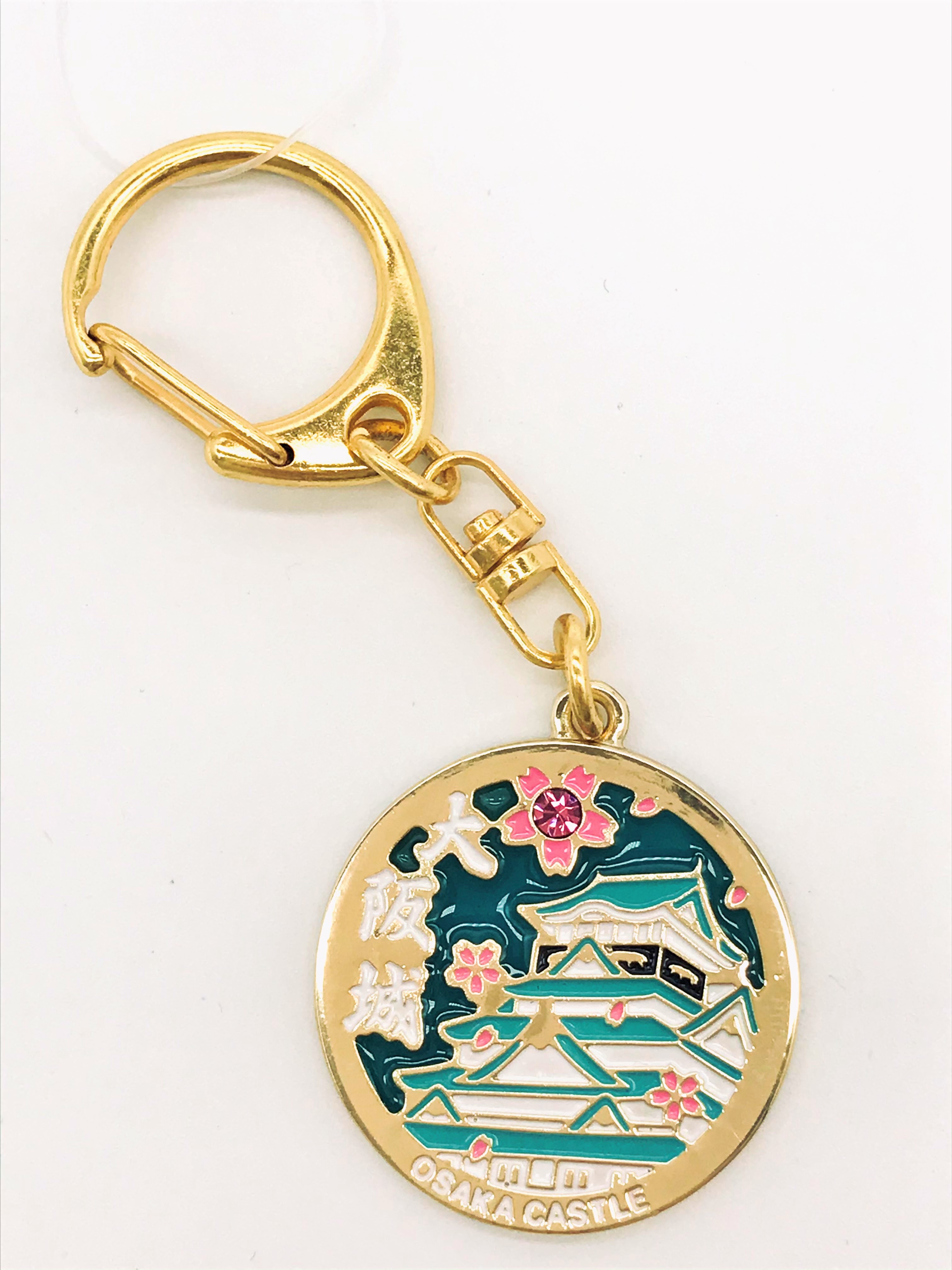 大阪城ステンドプレートキーホルダー | 大阪城オンラインショップ