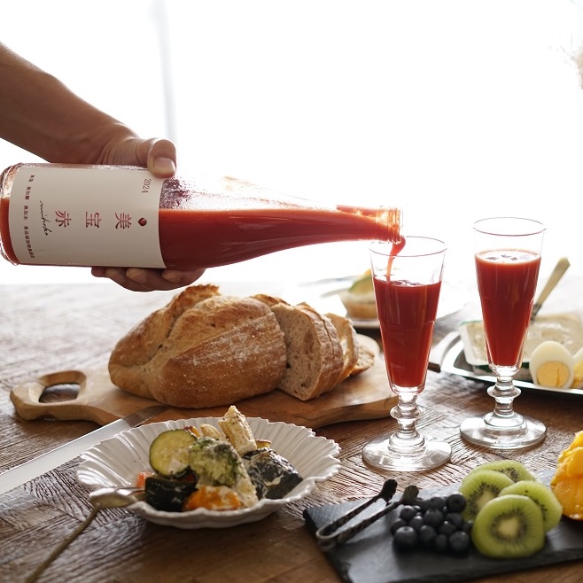 美宝赤（みほか）2025】プレミアムトマトジュース | 奈須農園