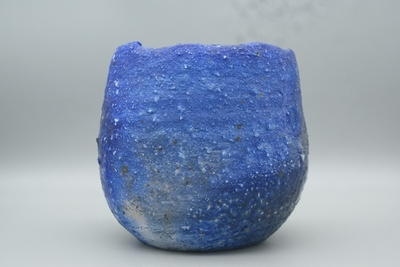 石田　和也 作　蒼備前磁器鉢