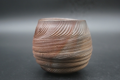 石田　和也 作　備前　螺法杯