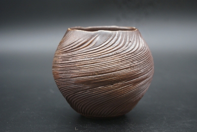 石田　和也 作　備前　螺法杯