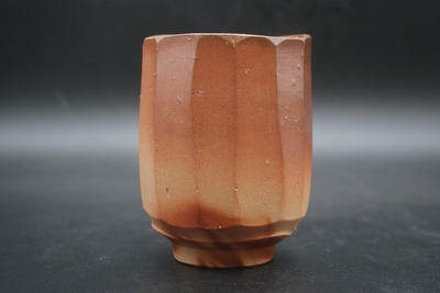 伊勢﨑　競 作　備前　湯呑