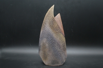 松井　浩之 作　備前　花入