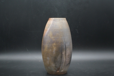 松井　浩之 作　備前　一輪挿