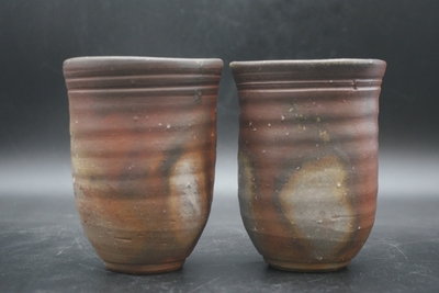 伊勢﨑　競 作　備前　麦酒吞