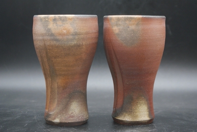 松井　浩之 作　備前　組麦酒呑