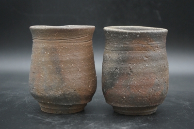 豊福　博 作　備前　湯呑