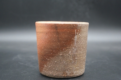 《人間国宝》伊勢﨑　淳 作　備前　ロックカップ