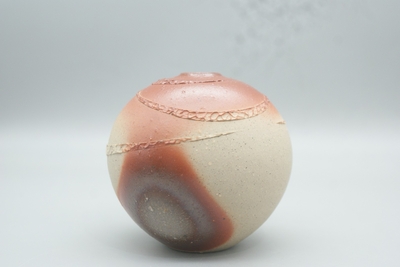 宮尾　昌宏 作　備前　丸小壷