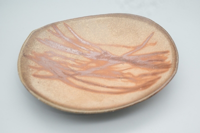 伊勢﨑　創 作　備前　カレー皿