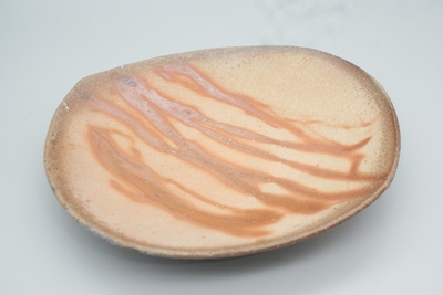 伊勢﨑　創 作　備前　カレー皿