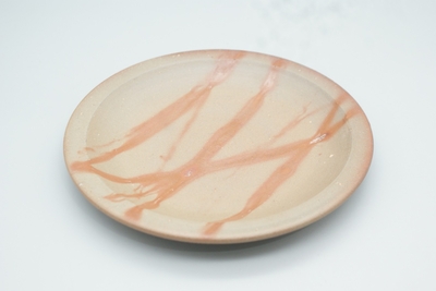 伊勢﨑　創 作　備前　丸皿