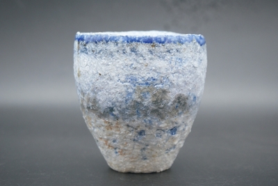 石田　和也 作　藍備前磁器フリーカップ