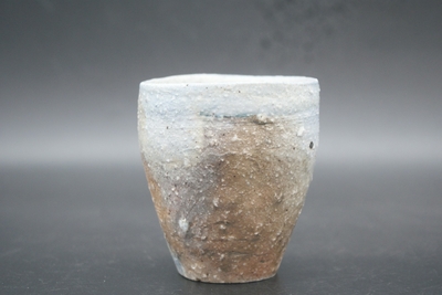 石田　和也 作　藍備前磁器フリーカップ