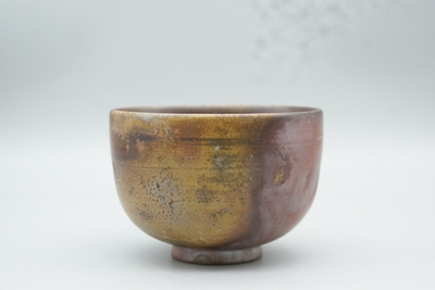窯元 小西陶古 作　備前　茶碗
