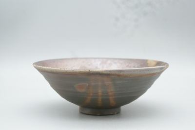 窯元 小西陶古 作　備前　茶碗