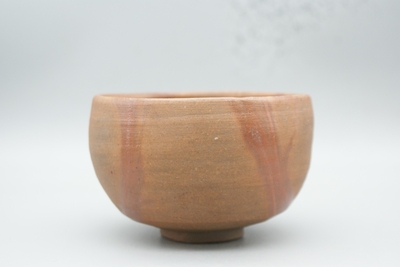 窯元 小西陶古 作　備前　茶碗