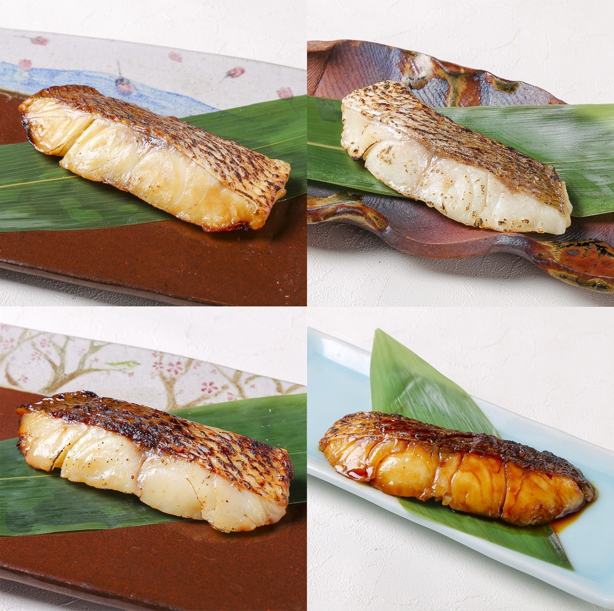 近大生まれマダイ焼味四種食べ比べ/10食（塩焼き・西京焼き×各3食