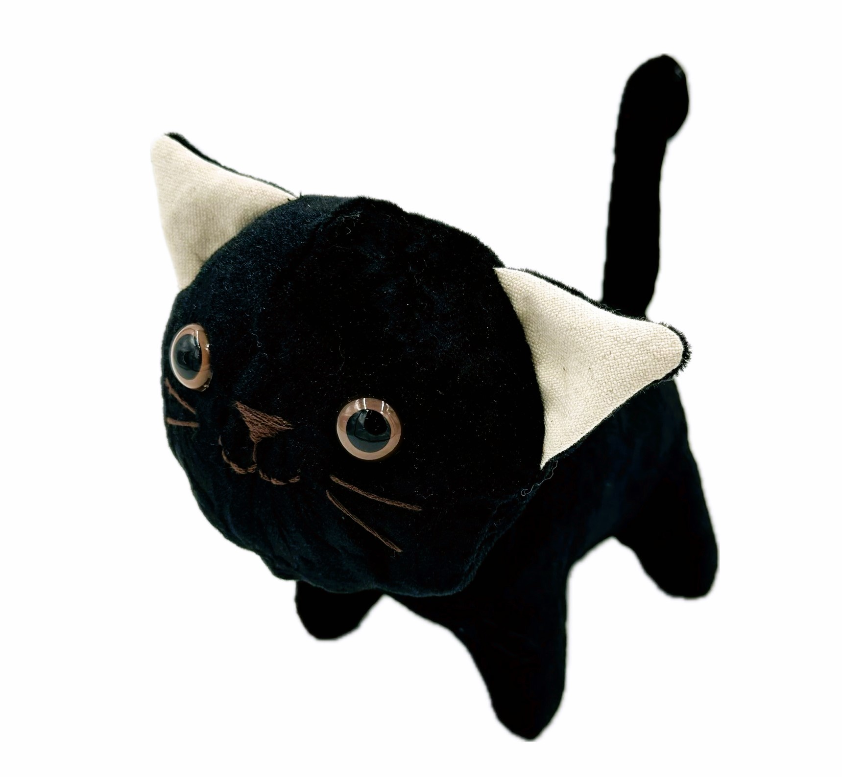 即購入OK★⭐︎ヘアゴム243の2しっぽ長猫さんヘアゴム可愛いキャットキャラ黒高級 即購入OKヘアゴム243の2しっぽ長猫さんヘアゴム可愛いキャット