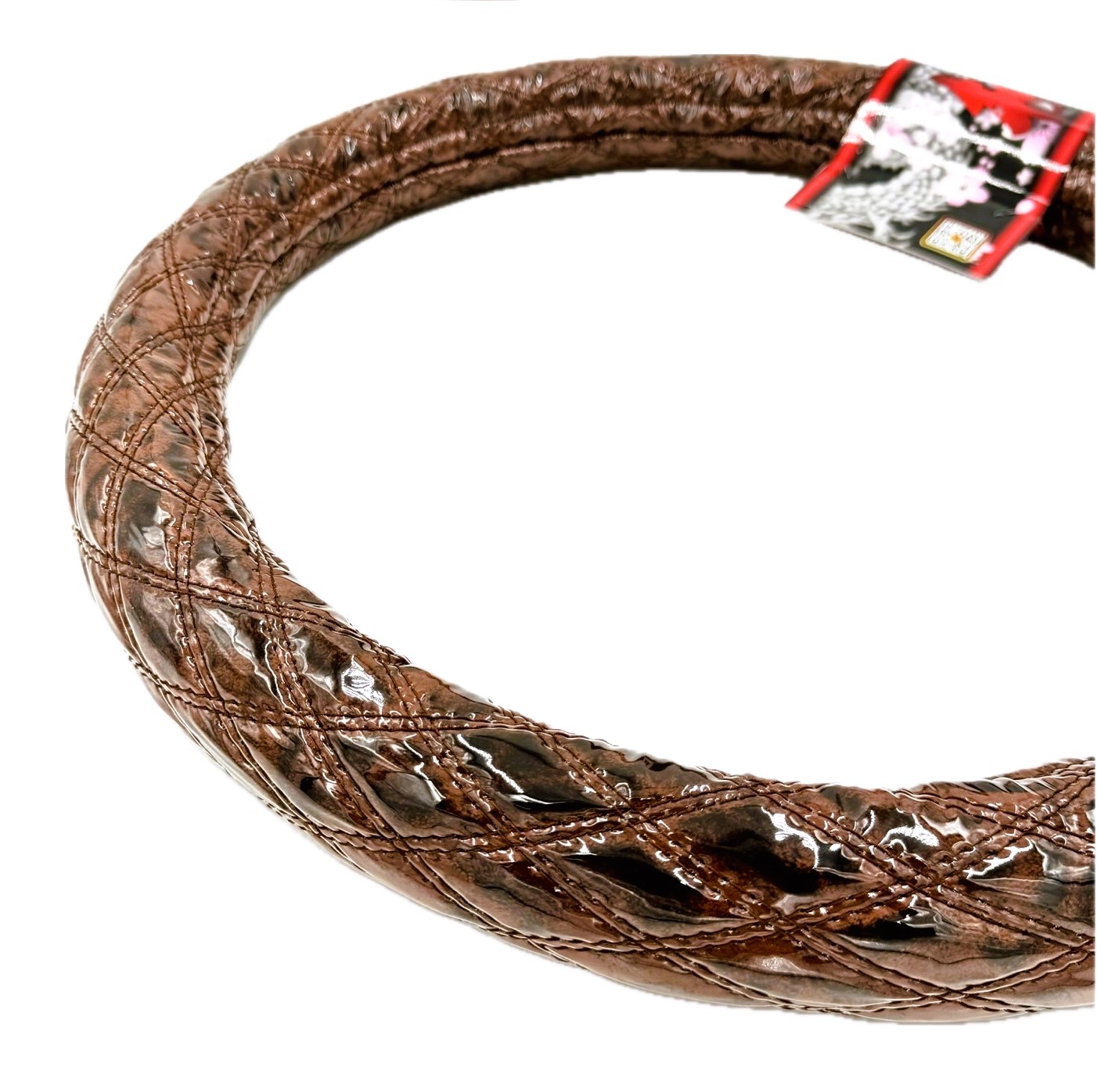 【国産新品】極太金華山！チンチラゴールド　ダブルステッチハンドルカバー　LM 国産新品極太！金華山！チンチラゴールド ダブルステッ