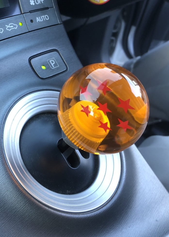 ドラゴンボールシフトノブ54mmΦ トヨタ車専用】一星球から七