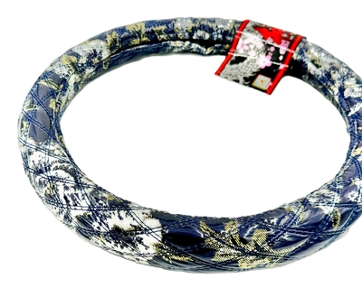 絆限定【ビニール付金華山ダブルステッチハンドルカバー2HL】（コスモスゴールド） 絆限定【ビニール付金華山ダブルステッチハンドルカバー2HL