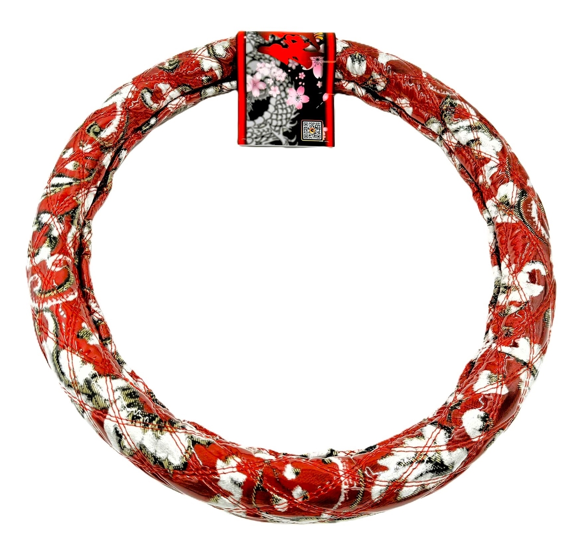 絆オリジナル【ビニール付金華山ダブルステッチハンドルカバー