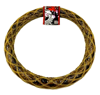 絆オリジナル【ビニール付金華山ダブルステッチハンドルカバー