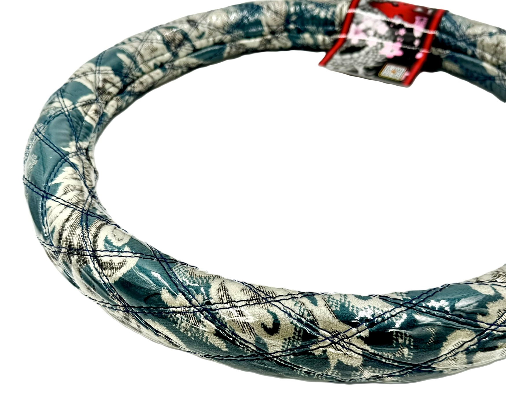 絆オリジナル【ビニール付金華山ダブルステッチハンドルカバー 