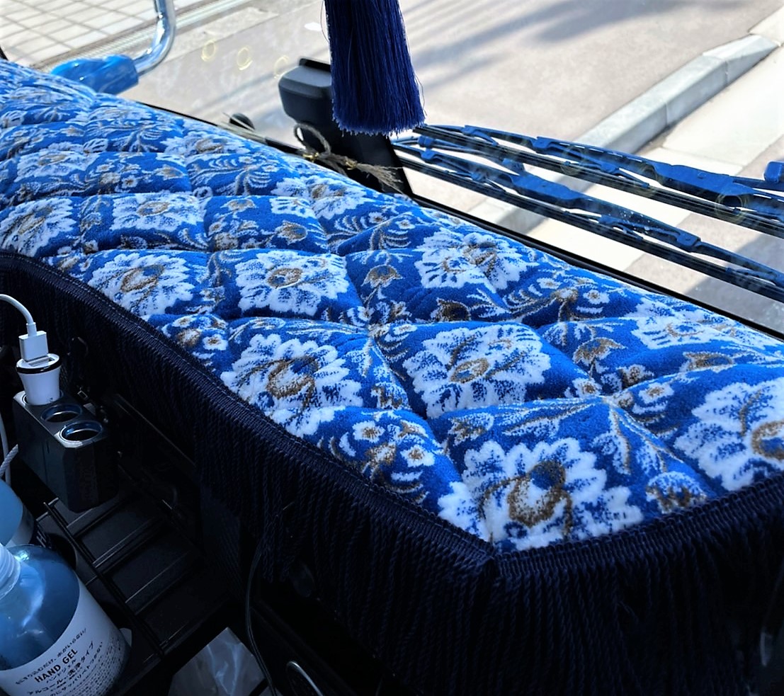 フルオプション！【金華山ダッシュマット】綿入りキルト加工＆ゴールド