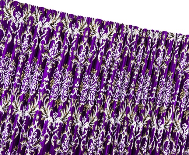 即納可能！【金華山仮眠カーテン プリーツ加工＆裏地加工付き】（華恋