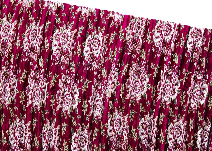 即納可能！【金華山仮眠カーテン プリーツ加工＆裏地加工付き