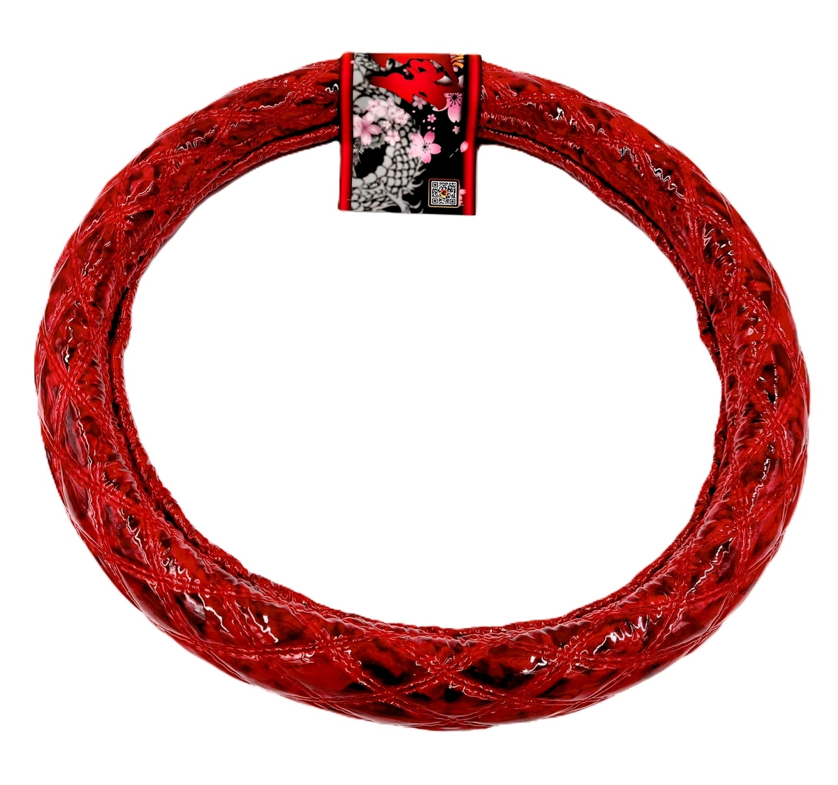 絆限定【ビニール付金華山ダブルステッチハンドルカバー2HL