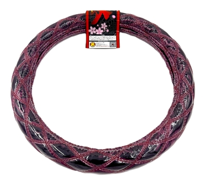 絆限定【ビニール付金華山ダブルステッチハンドルカバー2HL】（コスモスゴールド） 絆限定【ビニール付金華山ダブルステッチハンドルカバー2HL