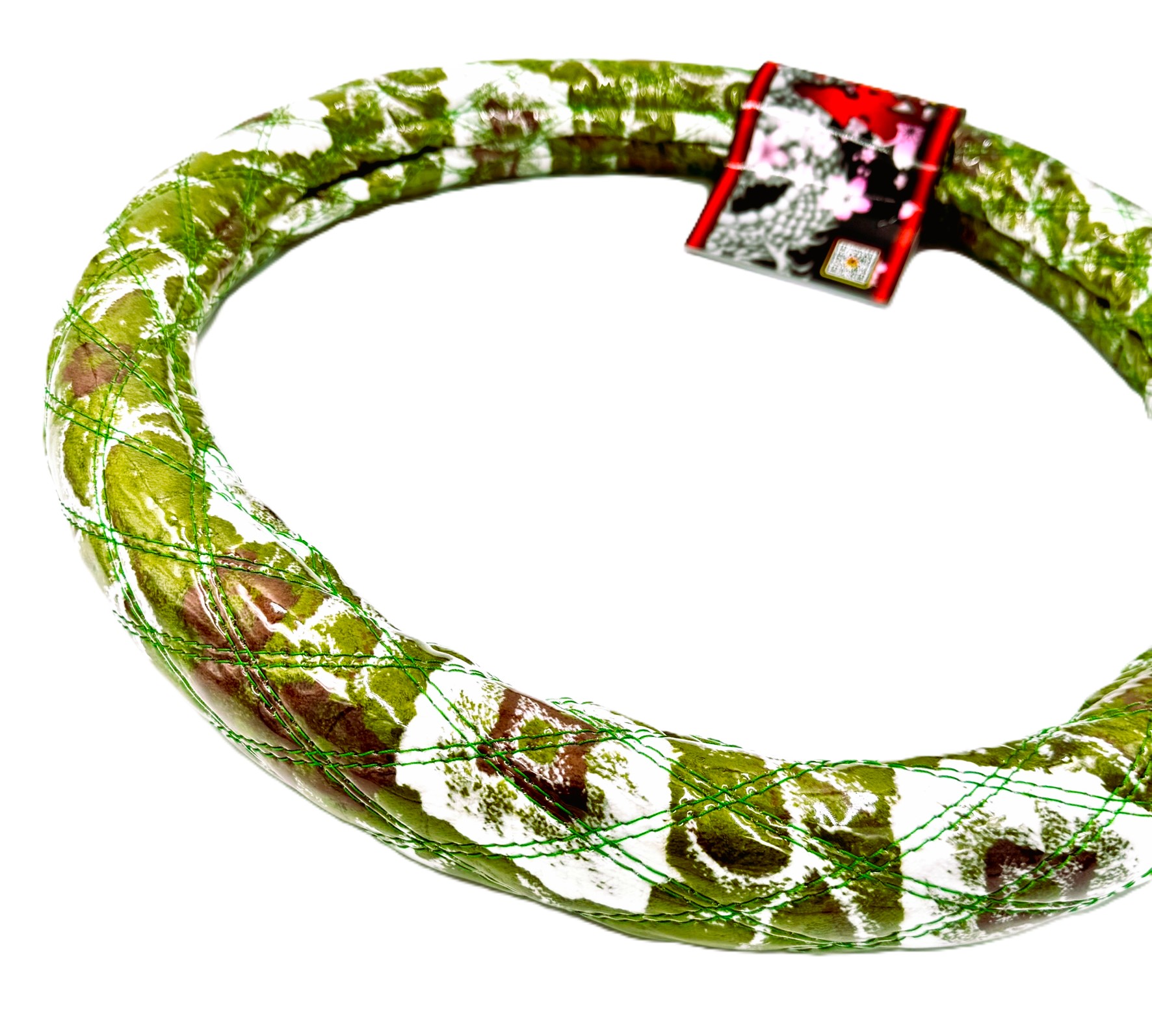 絆オリジナル【ビニール付金華山ダブルステッチハンドルカバー