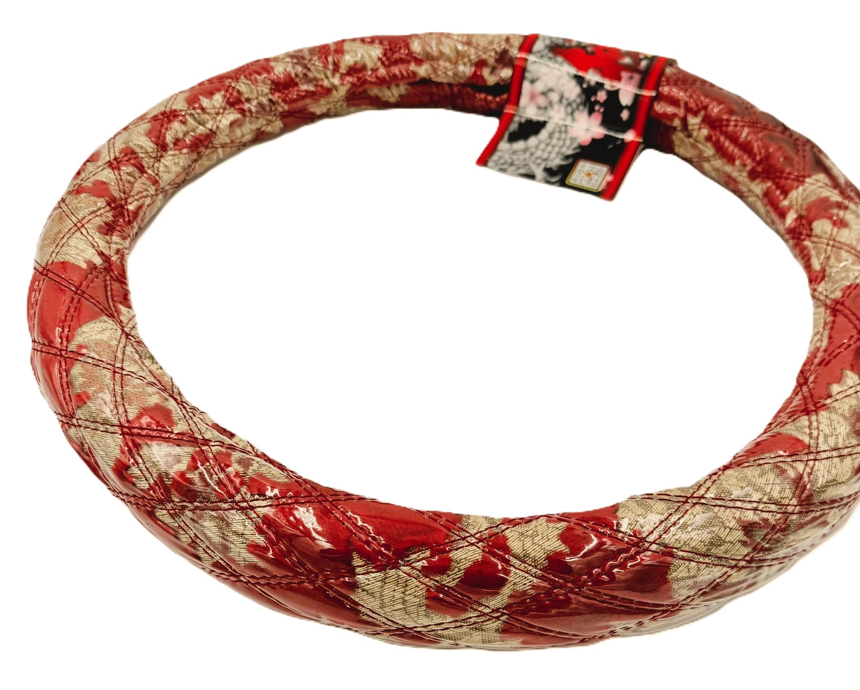 絆オリジナル【ビニール付金華山ダブルステッチハンドルカバー