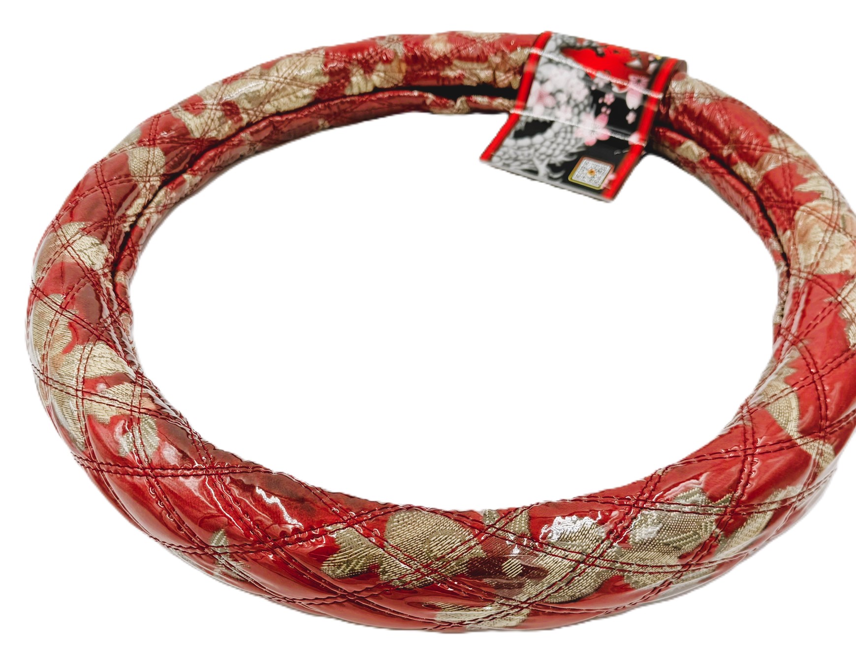 絆オリジナル【ビニール付金華山ダブルステッチハンドルカバー