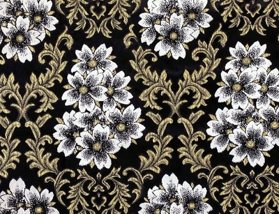 【金華山生地のみ　幅1300ｍｍ】１ｍ単位　切り売り（桜ブラック）