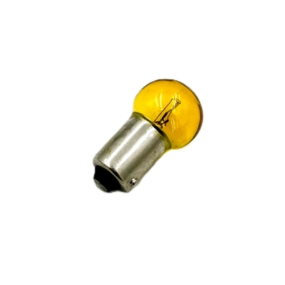 【耐震球　24V6W　BA9S】角マーカーやミニマーカー、一部ルームランプ等の電球（イエロー）