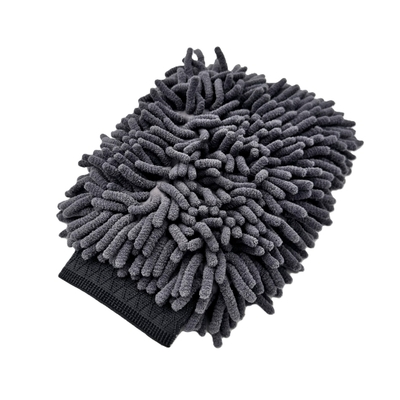 【洗車ミットクリーニンググローブ】マイクロファイバー素材でボディに優しく、特殊形状で汚れを絡めとる！