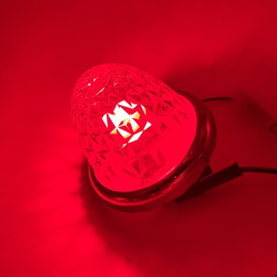 絆&times;竹村商会【LED超拡散マーカー　12/24V共用】ルーセントバルブ入り！リーズナブルで驚異の拡散力と明るさ♪（レッドレンズ/レッド）